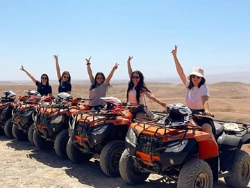 Agafay Desert ATV Quad Ride and Dinner from Marrakesh