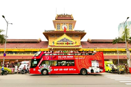 24H SAIGON – CHO LON CITY TOUR – HOP ON HOP OFF – CHINATOWN