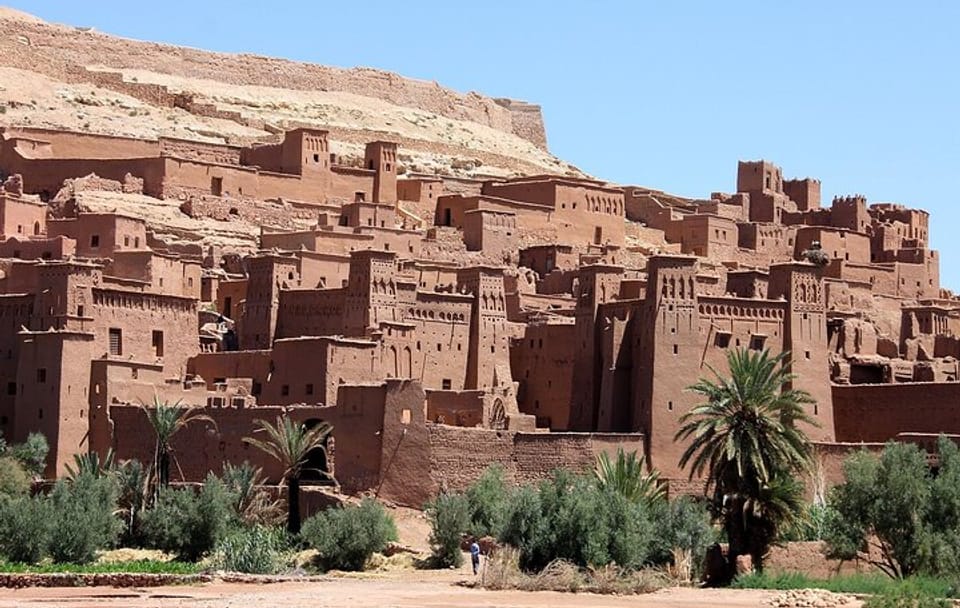 1-day private tour from Marrakech to Kasbah Ait Benhaddou & Telouet