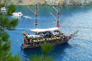 Kemer Pirate Boat Tour with Lunch & Free Soft Drinks