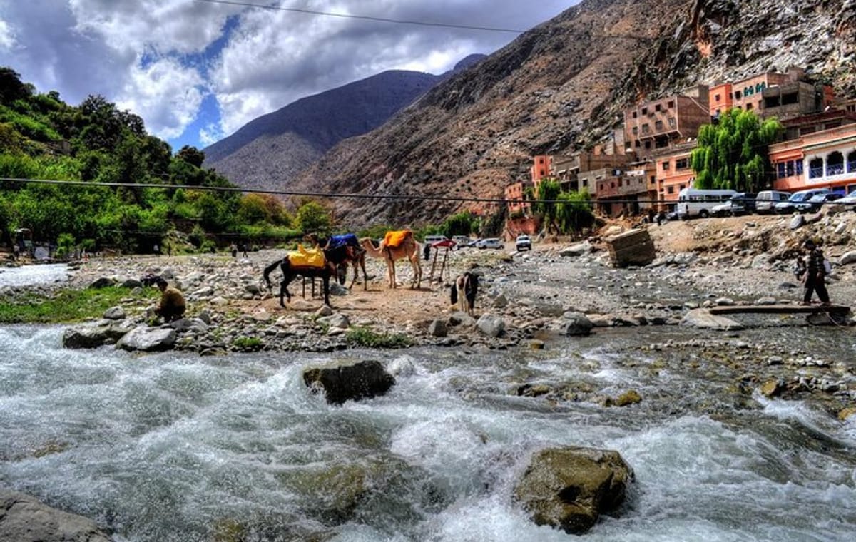 Group shared day tour to Ourika valley & Atlas Mountains