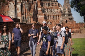 From Bangkok: Floating Market and Ayutthaya Guided Day Tour