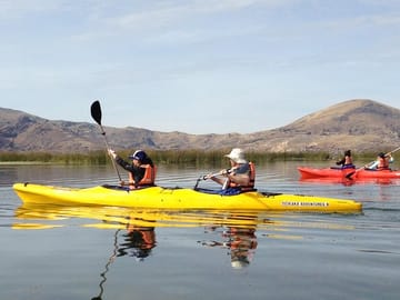 Kayak on Lago Titicaca