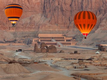 Hot Air Balloon Ride Over Luxor's Ancient Landscapes
