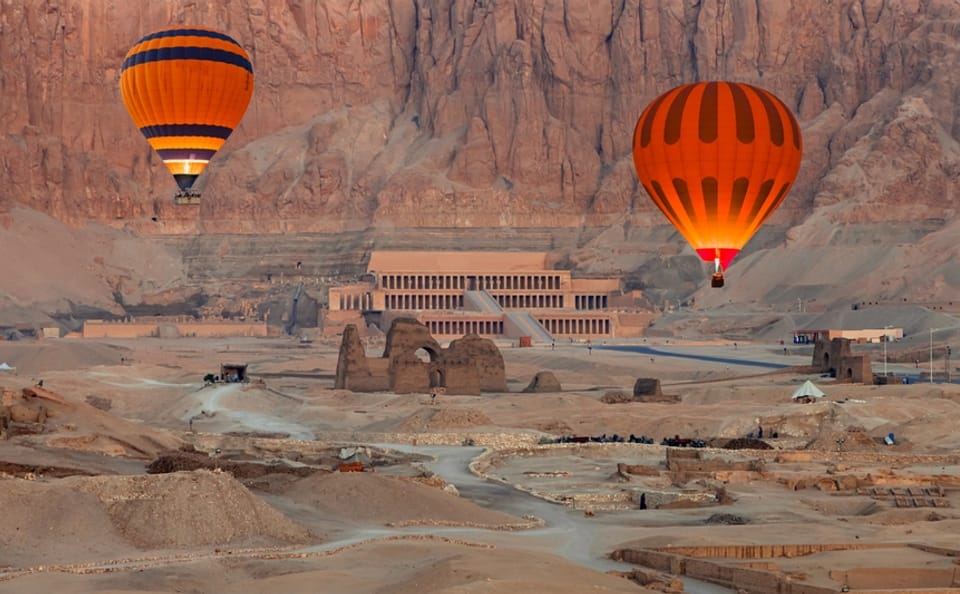 Hot Air Balloon Ride Over Luxor's Ancient Landscapes
