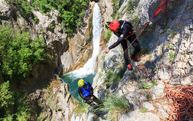 Cetina River Extreme Canyoning Adventure 8