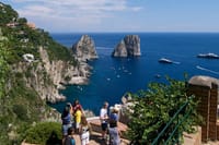 Capri Island from Naples by hydrofoil 1