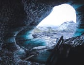 Ice Cave by Katla Volcano 3