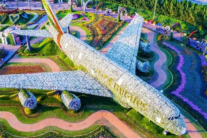 Dubai Frame, Miracle Garden, Global Village Best Dubai Combo 5