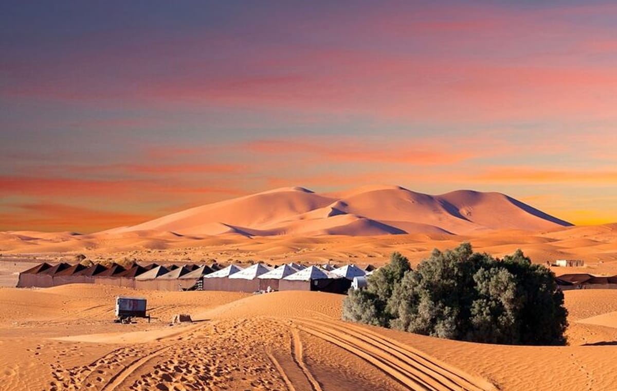 Sahara 5-Days Tour from Casablanca to Merzouga Marrakech and Fes