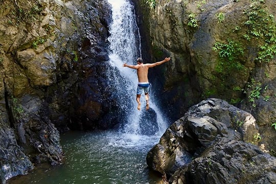 Waterslide & Rainforest hike (Yunque) with Transportation