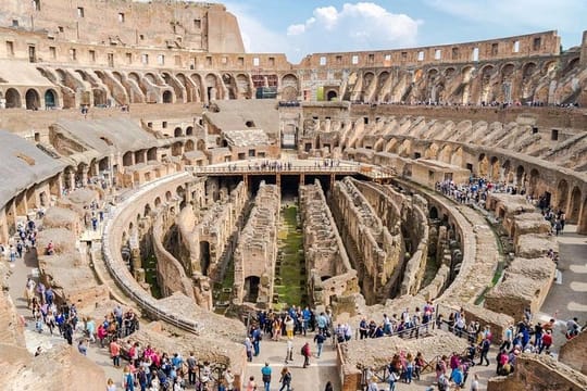 Colosseum Arena Floor, Roman Forum & Palatine Hill Guided Group Tour