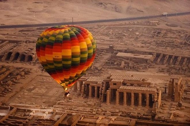 Hot Air Ballon Trip over Luxor West Bank 2