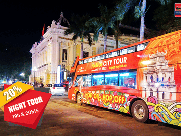 Hanoi Hop On Hop Off Tour with Flexible 4-Hour Itinerary