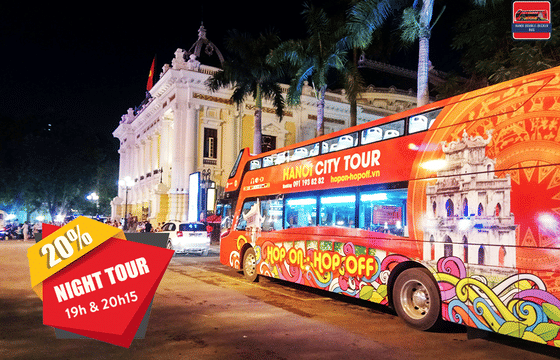 4-HOUR HANOI CITY TOUR HOP ON HOP OFF