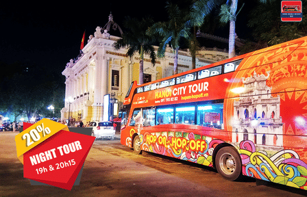 Hanoi Hop On Hop Off Tour with Flexible 4-Hour Itinerary