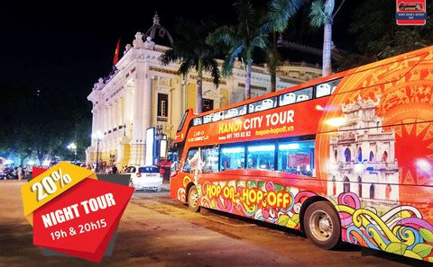 Hanoi Hop On Hop Off Tour with Flexible 4-Hour Itinerary