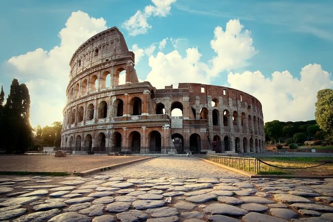 Colosseum roman street