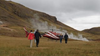Geothermal Hot Springs Landing Helicopter Tour from Reykjavík