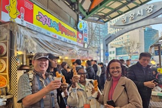 Half-Day Seoul Afternoon Food Tour & 3 Landmarks
