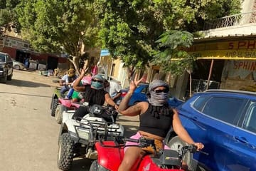 Camel Ride and Lunch and Quad Bike and Shopping Cairo Tour