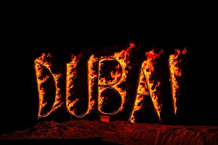 Dubai Evening Desert Safari with Dune Bashing & BBQ Dinner 9