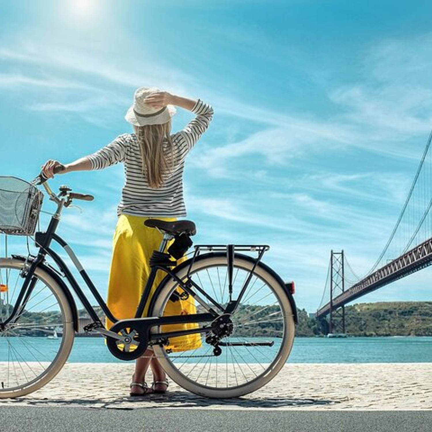 Lisboa e Belém de bicicleta em privado