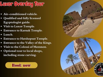 Full Day Tour from Hurghada to Visit Luxor with Lunch
