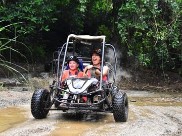 Roatan Eco Dune Buggy Sloths Safari Beach Adventure