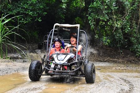 ROATAN Wildlife & ATV Buggy Thrill: History, Sloths & Beach Bliss