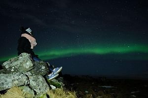 Northern lights, small group with an true expert hunter and a photographer