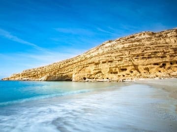 Full Day Bus Tour of Agia Galini, Matala, and Spili