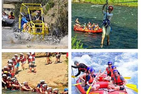 Adventurous Rafting, Buggy Safari & Zipline Experience in Köprülü Canyon