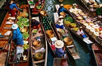 BANGKOK Join Tour Meaklong Railway Market and Damnoen saduak Floating Market 2
