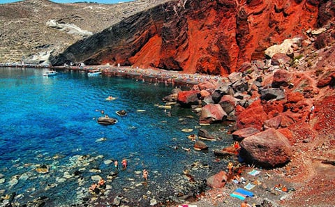 Private Santorini Road Tour: Explore Fira and Pyrgos Kallistis
