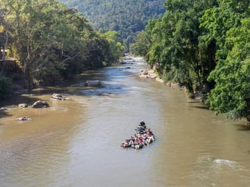 Half-Day River Tubing and Waterfall Slide in Chiang Mai