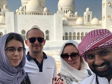 Abu Dhabi Tour Grand Mosque Emirates Palace Heritage Village
