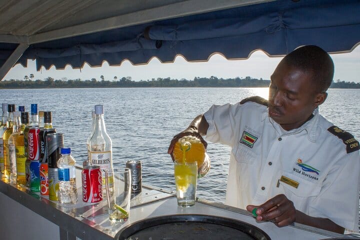 15 minutes scenic helicopter flight above Victoria Falls-Zimbabwe
