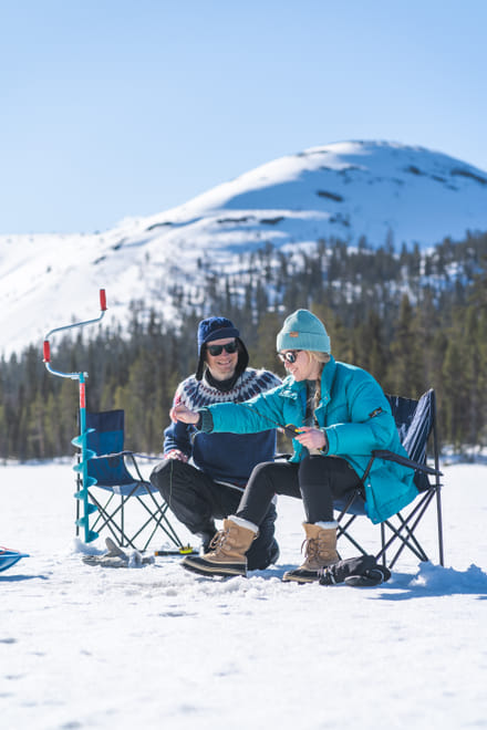 Snowmobile Safari And Ice-Fishing for Adults