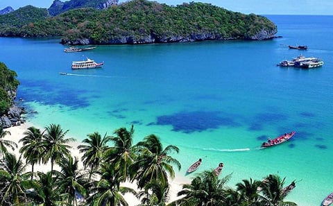 Mu Ko Ang Thong National Marine Park VIP Full-Day Tour