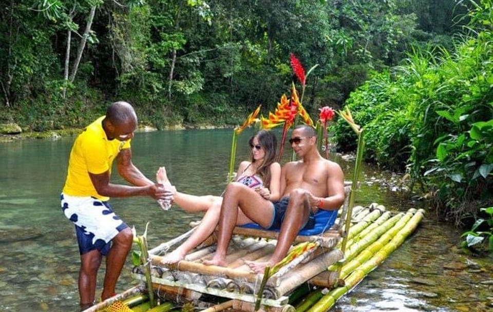 Lethe Rafting with Limestone Massage & Negril 7 mile beach with Rick’s Cafe
