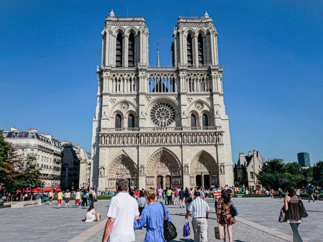 Semi Private Notre Dame Cathedral Tour with Scheduled Entry