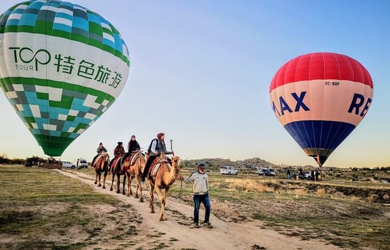 Cappadocia Camel Ride Experience Sunset & Sunrise & Daytime