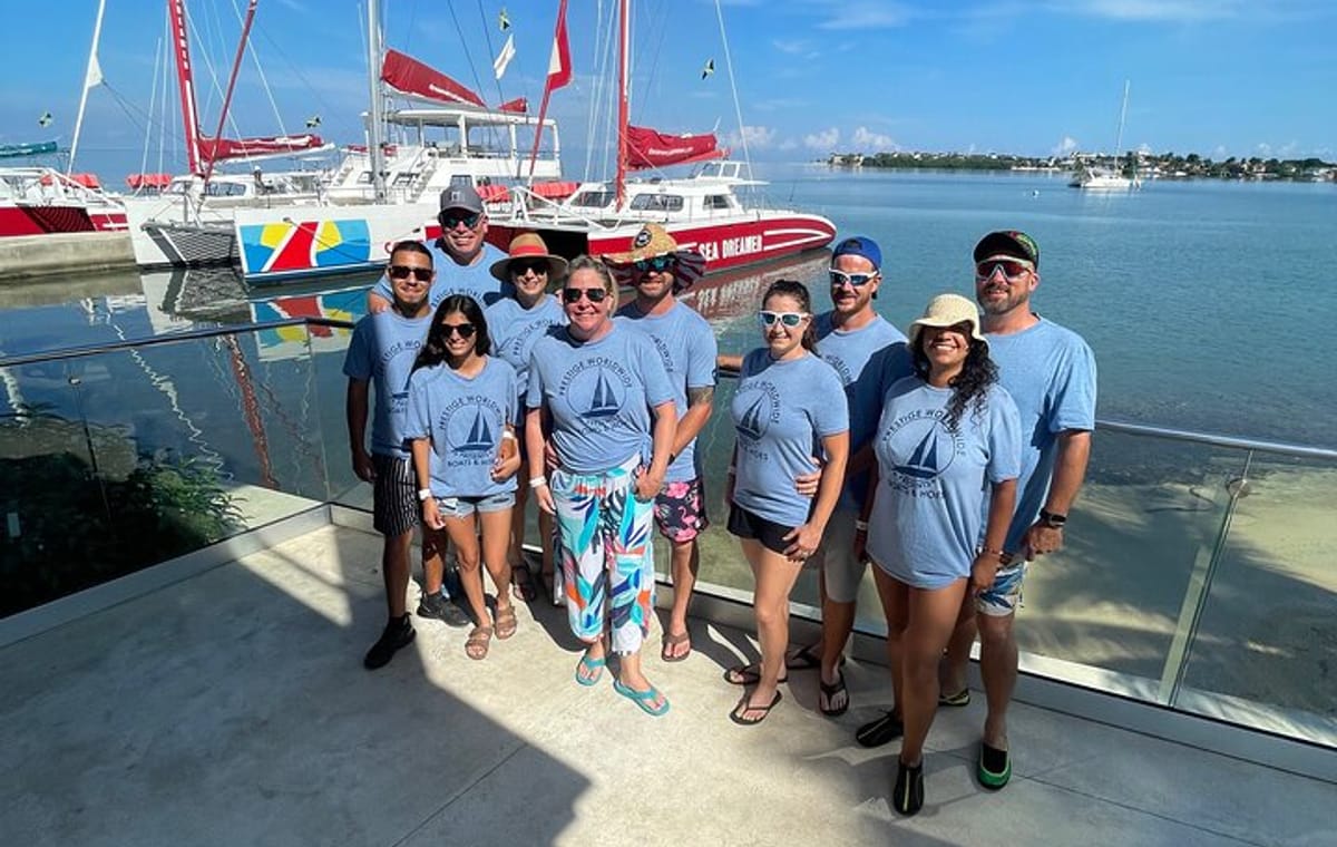 Private Catamaran and Sunset Cruise to Ricks Cafe from Negril