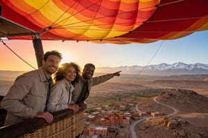 Marrakech Sunrise Hot Air Balloon Ride: Atlas & Berber Breakfast