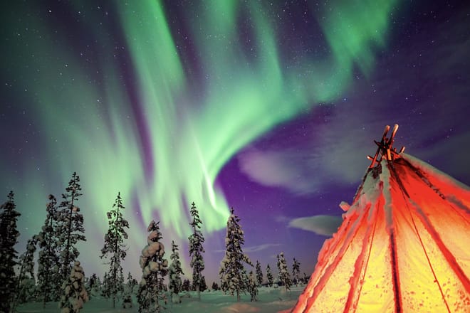 Northern Lights Wilderness Tour with Professional Camera