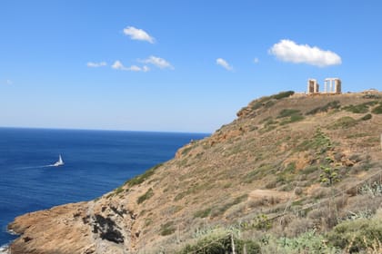 Private Cruise to Poseidon Temple at Sounio Cape with Snorkeling and Swimming