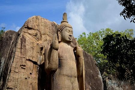 Aukana and Anuradhapura Cultural Heritage Tour from Habarana