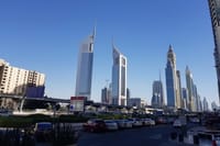 Sheik Zayed road skyline
