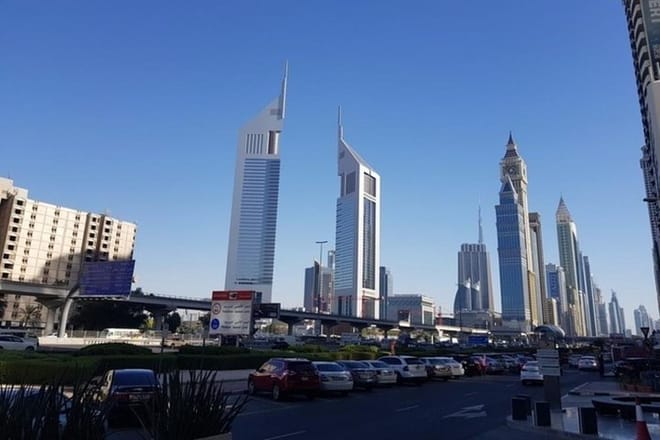 Sheik Zayed road skyline
